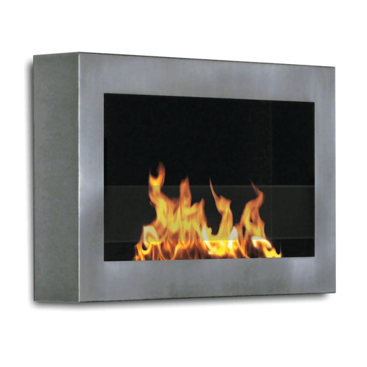 SoHo Wall Mount Ethanol Fireplace – 28" Modern Design