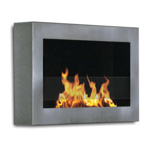 SoHo Wall Mount Ethanol Fireplace – 28" Modern Design