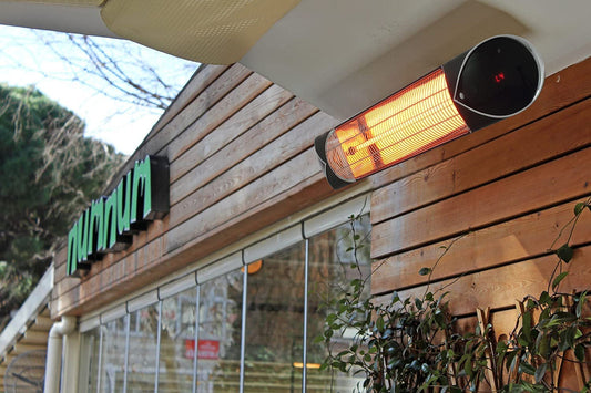 Infrared Patio Heater with Remote Control & Tripod Stand