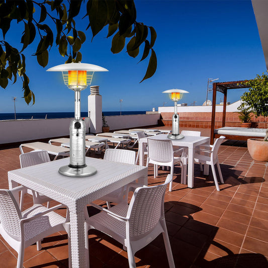 11,000 BTU Compact Tabletop Propane Patio Heater