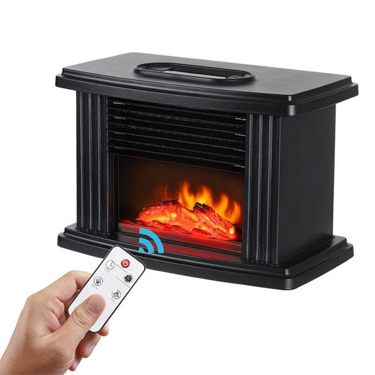 European Style Electric Fireplace Heater LED Flame Effect Stove