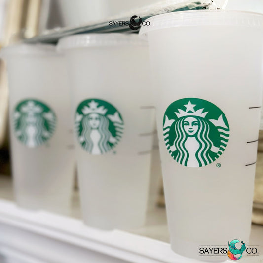 Starbucks Blank 24 oz Cold Cups