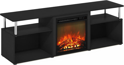 Stylish 63" Electric Fireplace TV Stand for Modern Living