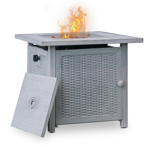 28" CSA Certified Outdoor Gas Fire Pit Table